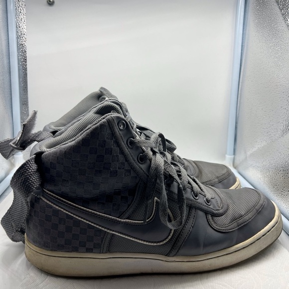 NIKE VANDAL HIGH HI Sneakers 366727-001 Grey Checked Checkerboard mens S… main image 14
